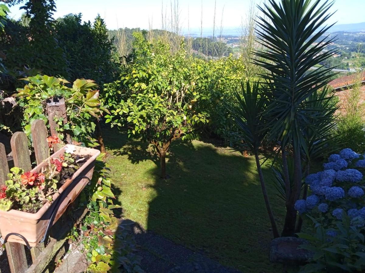 Casa Vacacional O Trisquel Villa Pontevedra Bagian luar foto